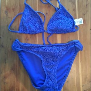Royal blue bikini